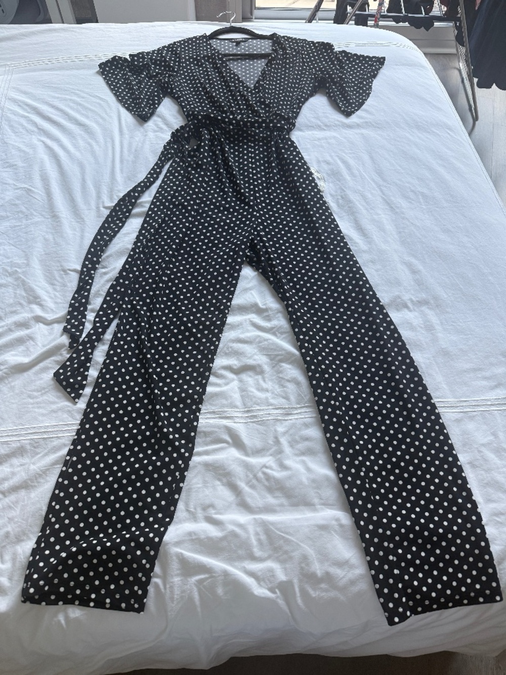 Express Polka Dot Jumpsuit